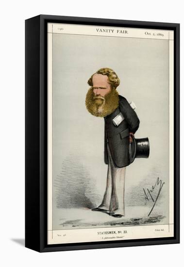 Sir M. E. Grant Duff, Vanity Fair-Carlo Pellegrini-Framed Stretched Canvas