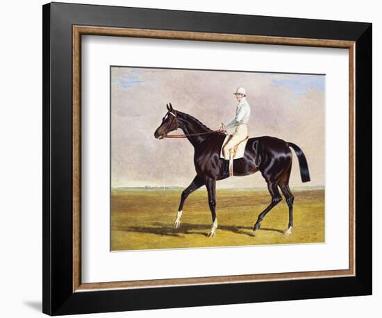 Sir Mark Wood's Racehorse 'Lucetta' with J. Robinson Up-John Frederick Herring I-Framed Giclee Print