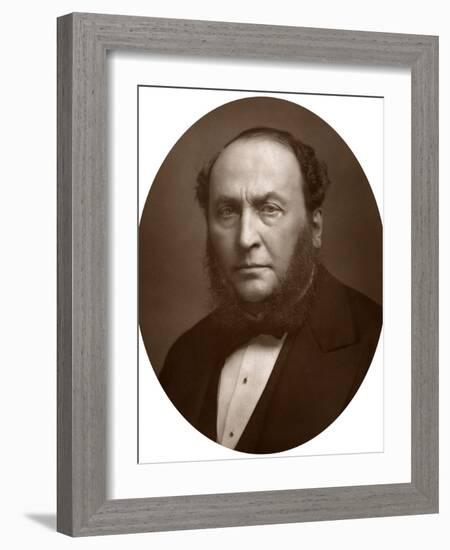 Sir Michael Costa, Italian-Born British Composer and Conductor, 1883-Lock & Whitfield-Framed Photographic Print