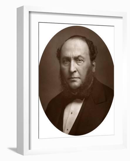 Sir Michael Costa, Italian-Born British Composer and Conductor, 1883-Lock & Whitfield-Framed Photographic Print