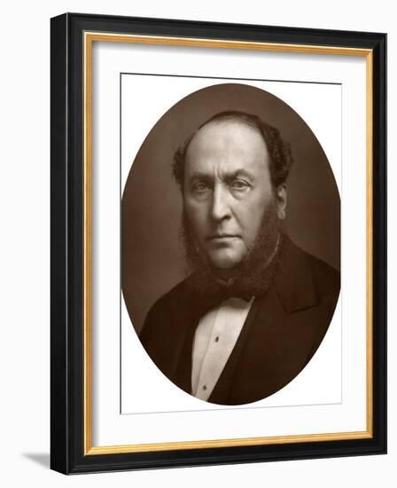 Sir Michael Costa, Italian-Born British Composer and Conductor, 1883-Lock & Whitfield-Framed Photographic Print