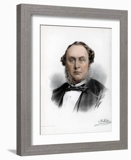 Sir Michael Costa, Italian-Born British Composer and Conductor, C1890-Petter & Galpin Cassell-Framed Giclee Print