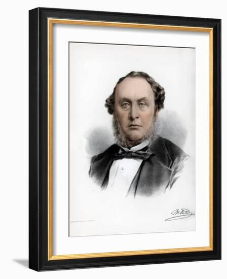 Sir Michael Costa, Italian-Born British Composer and Conductor, C1890-Petter & Galpin Cassell-Framed Giclee Print