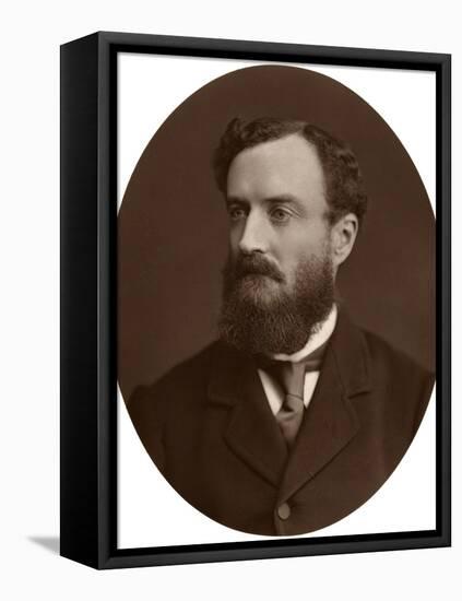 Sir Michael Hicks-Beach, Bart, MP, Chief Secretary for Ireland, 1876-Lock & Whitfield-Framed Premier Image Canvas