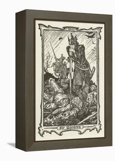 Sir Mordred-Henry Justice Ford-Framed Premier Image Canvas