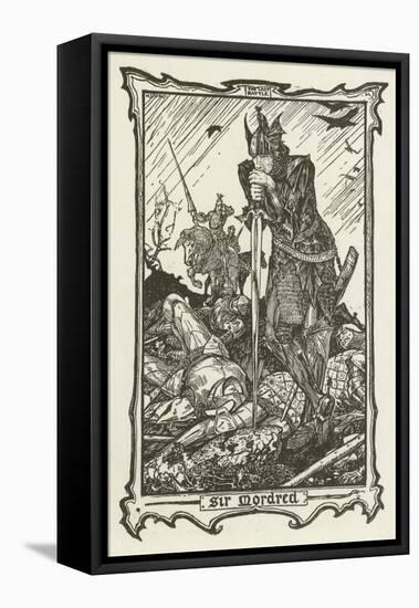 Sir Mordred-Henry Justice Ford-Framed Premier Image Canvas