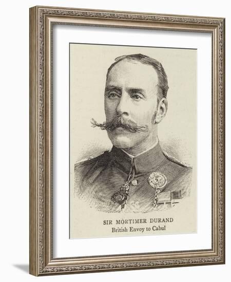 Sir Mortimer Durand-null-Framed Giclee Print