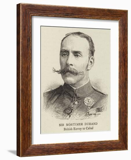 Sir Mortimer Durand-null-Framed Giclee Print