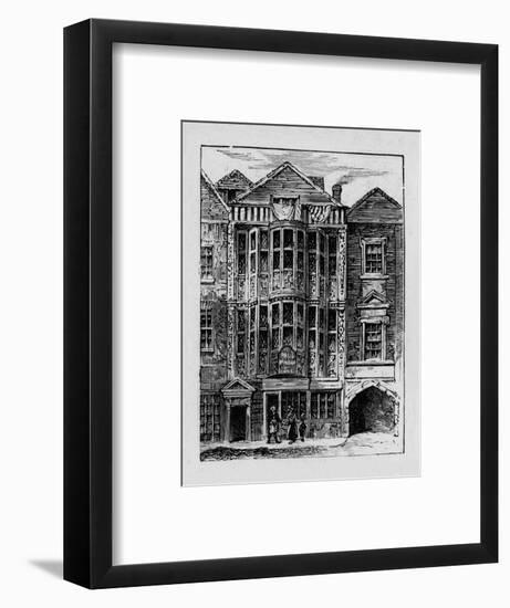 'Sir Paul Pindar's House', 1890-Unknown-Framed Giclee Print