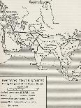 Eastern Trade Routes During the Period of the Roman Empire, from 'The Quest for Cathay'-Sir Percy Sykes-Framed Giclee Print