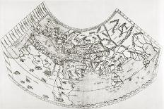 World Map from Ptolomy's Geographia, from 'The Quest for Cathay'-Sir Percy Sykes-Framed Giclee Print