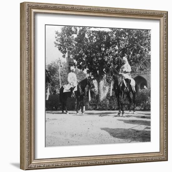 Sir Pertab Singh, Delhi, India, 1900s-H & Son Hands-Framed Giclee Print
