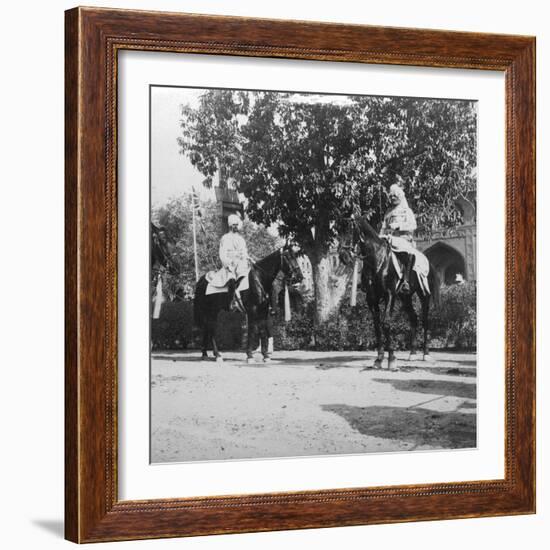 Sir Pertab Singh, Delhi, India, 1900s-H & Son Hands-Framed Giclee Print