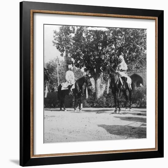 Sir Pertab Singh, Delhi, India, 1900s-H & Son Hands-Framed Giclee Print