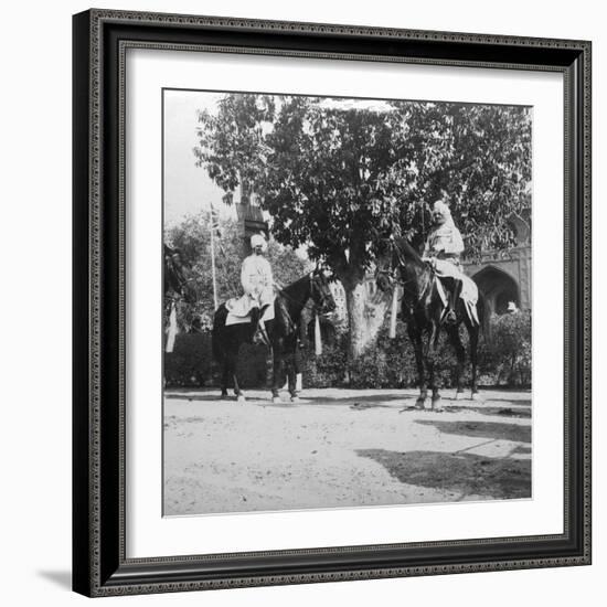 Sir Pertab Singh, Delhi, India, 1900s-H & Son Hands-Framed Giclee Print