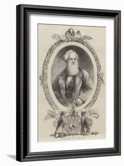 Sir Peter Fairbairn, Mayor of Leeds-null-Framed Giclee Print