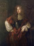 Portrait of Nell Gywn with Frame, 1670s-Sir Peter Lely-Giclee Print