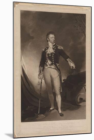 Sir Philip Bowes Vere Broke (1776-184), 1816-Samuel Lane-Mounted Giclee Print