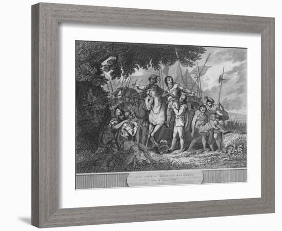 'Sir Philip Sidney's Kindness to a Soldier', 1815-Unknown-Framed Giclee Print