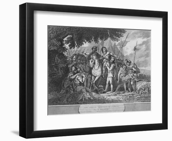 'Sir Philip Sidney's Kindness to a Soldier', 1815-Unknown-Framed Premium Giclee Print