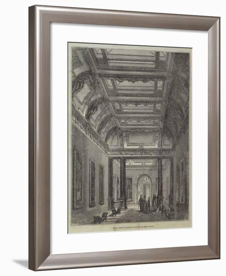 Sir R Peel's Portrait Gallery, Drayton Manor-null-Framed Giclee Print