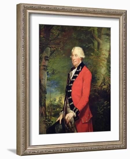 Sir Ralph Milbanke, 6th Baronet, in the Uniform of the Yorkshire (North Riding) Militia, 1784-James Northcote-Framed Giclee Print