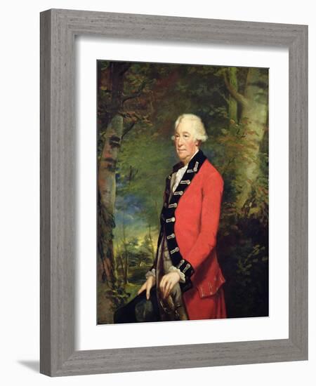 Sir Ralph Milbanke, 6th Baronet, in the Uniform of the Yorkshire (North Riding) Militia, 1784-James Northcote-Framed Giclee Print