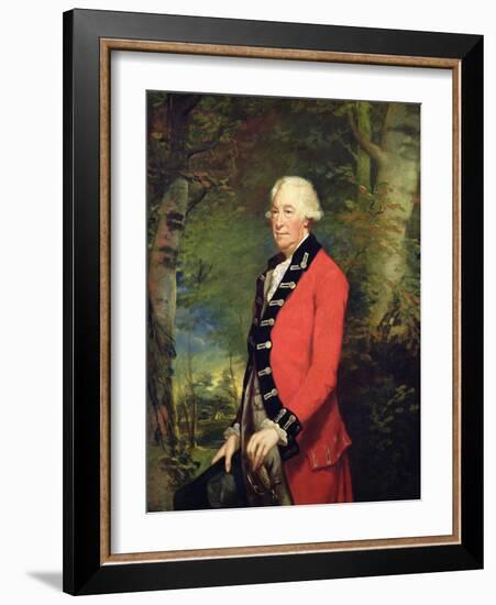 Sir Ralph Milbanke, 6th Baronet, in the Uniform of the Yorkshire (North Riding) Militia, 1784-James Northcote-Framed Giclee Print