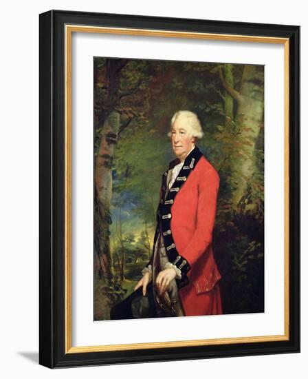 Sir Ralph Milbanke, 6th Baronet, in the Uniform of the Yorkshire (North Riding) Militia, 1784-James Northcote-Framed Giclee Print