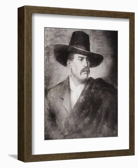 Sir Richard Francis Burton (1821-90) Painted by Madame Gutmansthal De Benvenuti, from 'The Life…-null-Framed Giclee Print