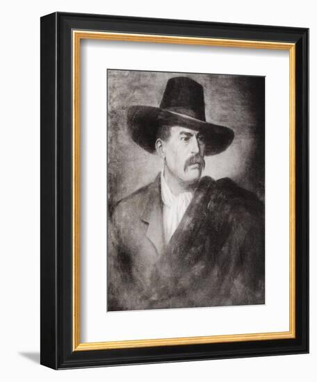 Sir Richard Francis Burton (1821-90) Painted by Madame Gutmansthal De Benvenuti, from 'The Life…-null-Framed Giclee Print