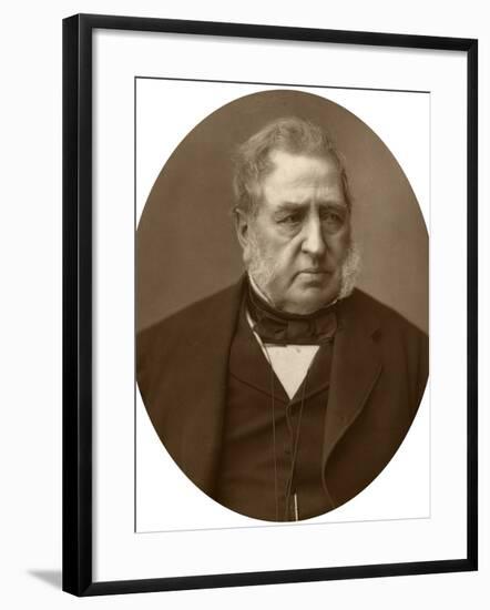 Sir Richard Malins, Politician and Jurist, 1882-Lock & Whitfield-Framed Photographic Print