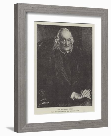 Sir Richard Owen-William Holman Hunt-Framed Giclee Print