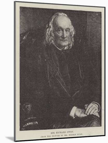 Sir Richard Owen-William Holman Hunt-Mounted Giclee Print