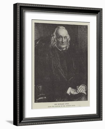 Sir Richard Owen-William Holman Hunt-Framed Giclee Print