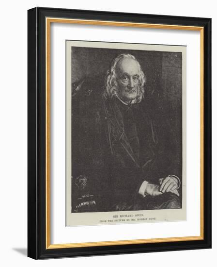 Sir Richard Owen-William Holman Hunt-Framed Giclee Print