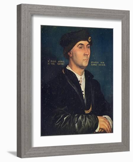 'Sir Richard Southwell', 1536, (1909)-Hans Holbein the Younger-Framed Giclee Print