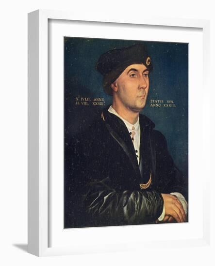 'Sir Richard Southwell', 1536, (1909)-Hans Holbein the Younger-Framed Giclee Print