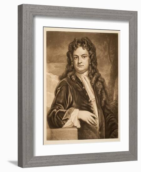 Sir Richard Steele, Pub. 1902-Godfrey Kneller-Framed Giclee Print