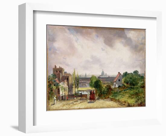 Sir Richard Steele's Cottage, Hampstead, c.1832-John Constable-Framed Giclee Print