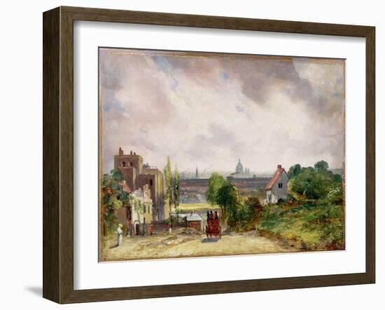 Sir Richard Steele's Cottage, Hampstead, c.1832-John Constable-Framed Giclee Print