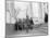 Sir Robert Baden-Powell reviewing a parade of Boy Scouts from the White House portico, 1911-Harris & Ewing-Mounted Photographic Print