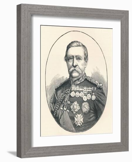 Sir Robert Napier (1791-1876), Lord Napier of Magdala, 1896-null-Framed Giclee Print