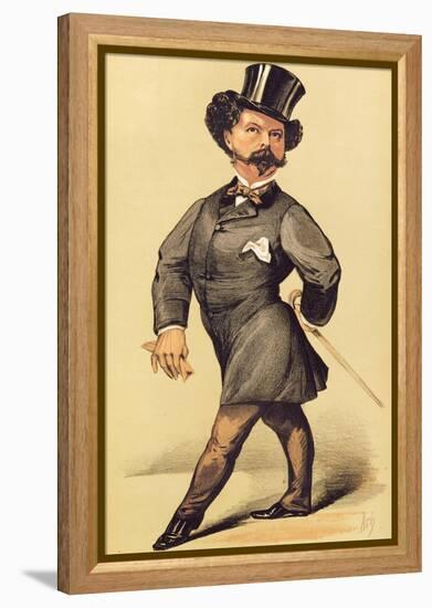 Sir Robert Peel (1822-95), Cartoon from Vanity Fair, 19 March 1870-null-Framed Premier Image Canvas