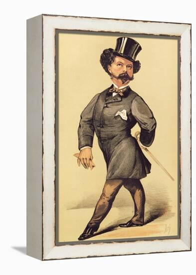 Sir Robert Peel (1822-95), Cartoon from Vanity Fair, 19 March 1870-null-Framed Premier Image Canvas