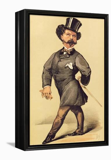 Sir Robert Peel (1822-95), Cartoon from Vanity Fair, 19 March 1870-null-Framed Premier Image Canvas