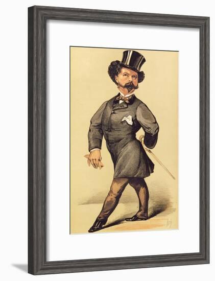 Sir Robert Peel (1822-95), Cartoon from Vanity Fair, 19 March 1870-null-Framed Giclee Print