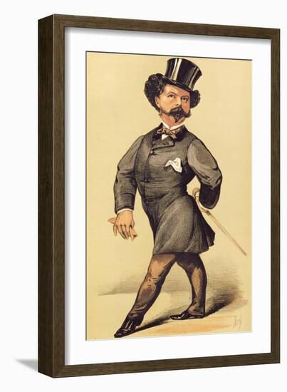 Sir Robert Peel (1822-95), Cartoon from Vanity Fair, 19 March 1870-null-Framed Giclee Print