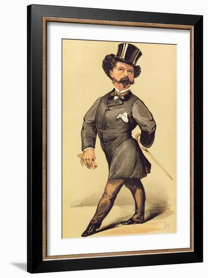 Sir Robert Peel (1822-95), Cartoon from Vanity Fair, 19 March 1870-null-Framed Giclee Print