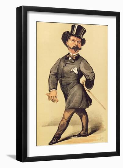 Sir Robert Peel (1822-95), Cartoon from Vanity Fair, 19 March 1870-null-Framed Giclee Print